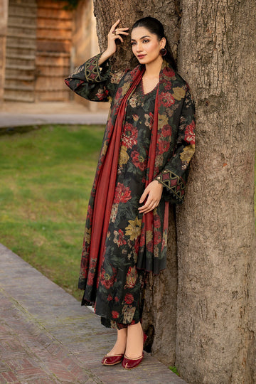 BAROQUE | EMBROIDERED KHADDAR UF-724