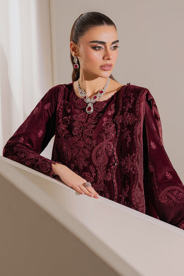 BAROQUE  | EMBROIDERED VELVET UF-758 | SHIRT