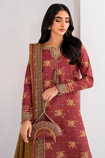 JAZMIN | FORMALS | EMBROIDERED RAW SILK | UR-7029