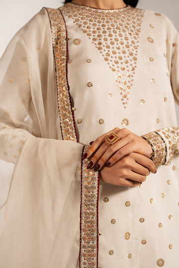 JAZMIN | FORMALS | EMBROIDERED RAW SILK UR-7053
