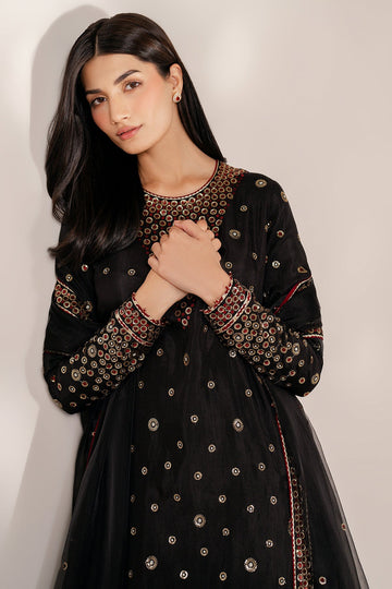 JAZMIN | FORMALS | EMBROIDERED RAW SILK UR-7054