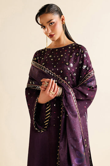 JAZMIN | FORMALS | EMBROIDERED RAW SILK UR-7063