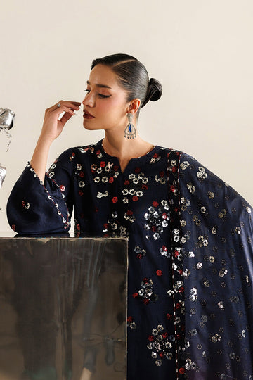 JAZMIN | FORMALS | EMBROIDERED RAW SILK UR-7064