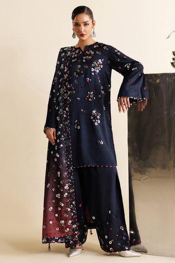 JAZMIN | FORMALS | EMBROIDERED RAW SILK UR-7064
