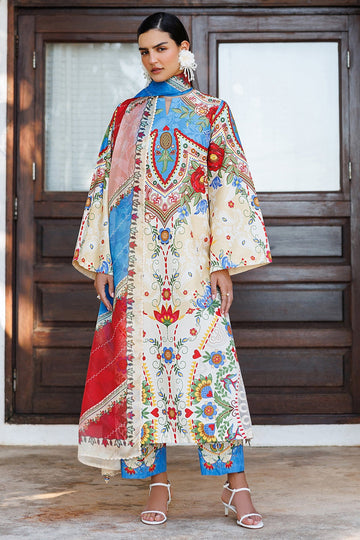 JAZMIN | SUMMER BLOOM VOL - I | EMBROIDERED LAWN USE-9312