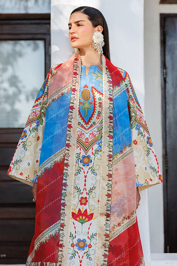 JAZMIN | SUMMER BLOOM VOL - I | EMBROIDERED LAWN USE-9312