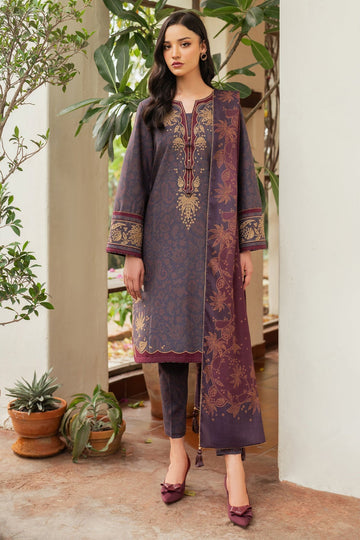 JAZMIN | WINTER | EMBROIDERED PREMIUM VISCOSE UW-0113