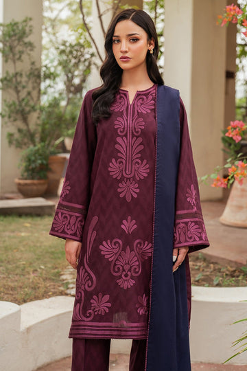 JAZMIN | WINTER | EMBROIDERED JACQUARD KHADDAR UW-0115