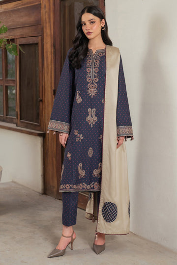 JAZMIN | WINTER | EMBROIDERED PREMIUM VISCOSE UW-0117