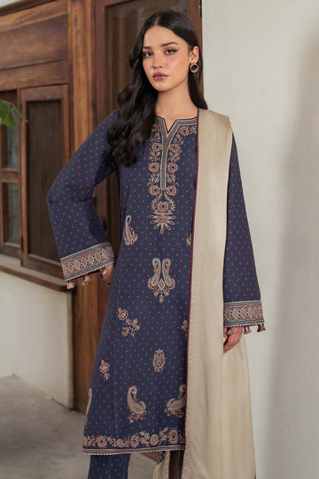 JAZMIN | WINTER | EMBROIDERED PREMIUM VISCOSE UW-0117