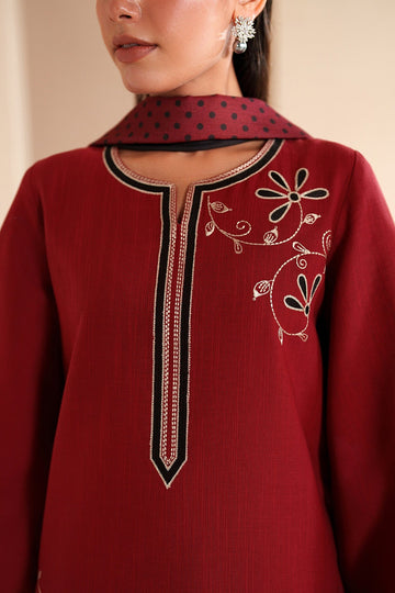 JAZMIN | WINTER | EMBROIDERED KHADDAR UW-0235