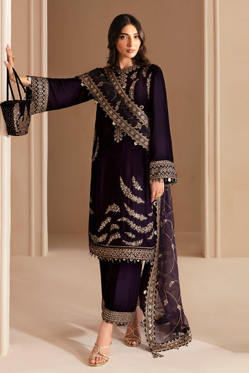 JAZMIN | EMBROIDERED VELVET FORMAL | VF-2026