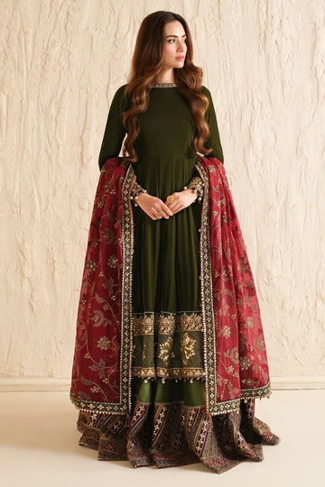 JAZMIN | EMBROIDERED VELVET FORMAL | VF-2036