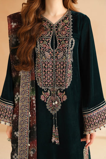 JAZMIN | EMBROIDERED VELVET FORMAL | VF-2039