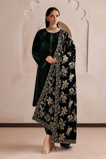 BAROQUE | SHAWLS | EMBROIDERED VELVET SHAWL VS-65