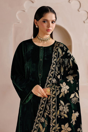 BAROQUE | SHAWLS | EMBROIDERED VELVET SHAWL VS-65