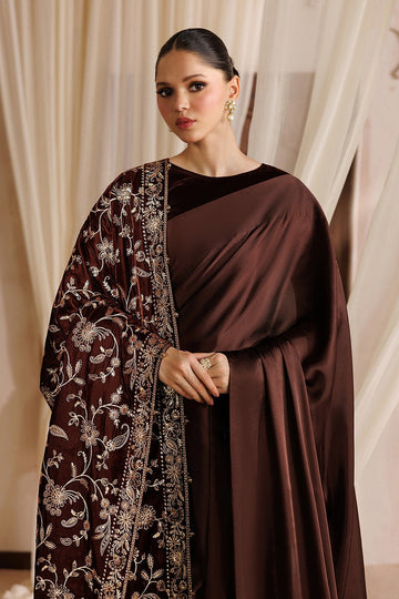 BAROQUE | SHAWLS | EMBROIDERED VELVET SHAWL VS-72