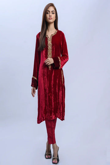 MAHNOOR MUJTABA | LUXURY PRET | VELVET ROSE