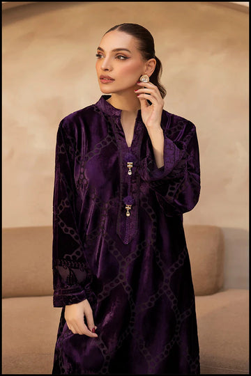 SUMAIRA AURANGZEB | THE VELVET CHAPTER | VIOLET DUSK