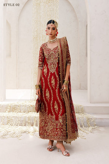 AIK | WEDDING FESTIVE ’25 VOL. 2 - LOOK 01 | STYLE 02 | HYDERABADI SHIRT WITH CHURI PYJAMA