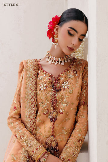 AIK | WEDDING FESTIVE ’25 VOL. 2 - LOOK 02 | STYLE 01 | LONG SHIRT WITH FARSHI GHARARA