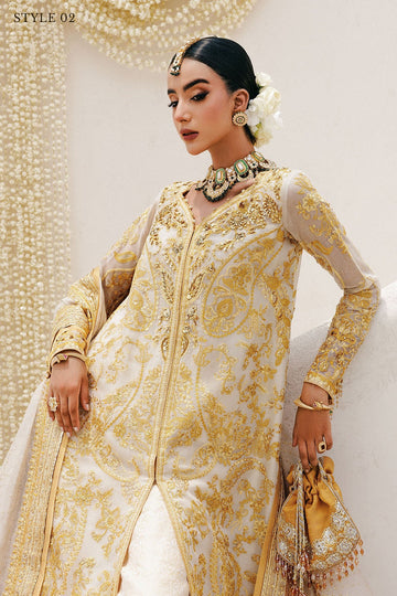 AIK | WEDDING FESTIVE ’25 VOL. 2 - LOOK 03 | STYLE 02 | LONG SHIRT WITH SHARARA