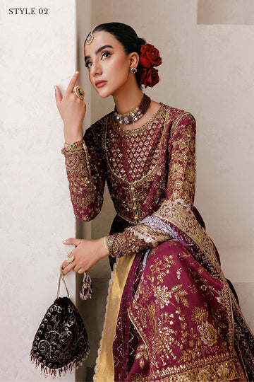 AIK | WEDDING FESTIVE ’25 VOL. 2 - LOOK 04 | STYLE 02 | OPEN FRONT KOTI SHIRT WITH SHARARA