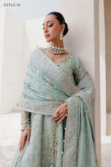 AIK | WEDDING FESTIVE ’25 VOL. 2 - LOOK 08 | STYLE 01 | ANGRAKHA WITH SKIRT