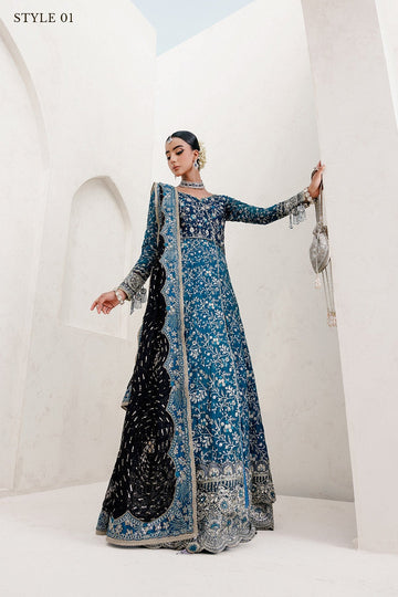 AIK | WEDDING FESTIVE ’25 VOL. 2 - LOOK 09 | STYLE 01 | ANGRAKHA WITH SHARARA