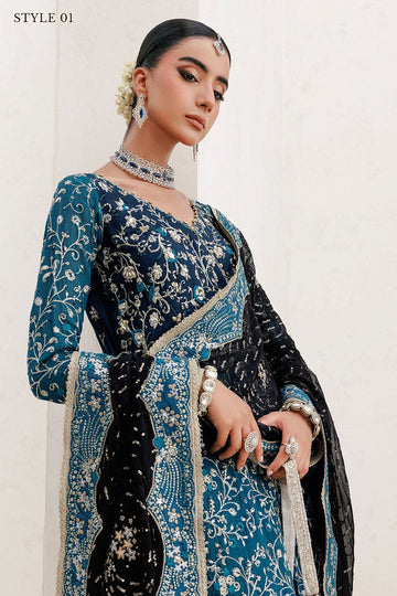 AIK | WEDDING FESTIVE ’25 VOL. 2 - LOOK 09 | STYLE 01 | ANGRAKHA WITH SHARARA
