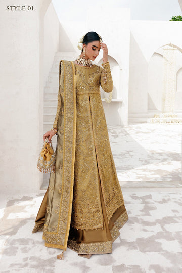 AIK | WEDDING FESTIVE ’25 VOL. 2 - LOOK 10 | STYLE 01 | OPEN FRONT WITH SKIRT