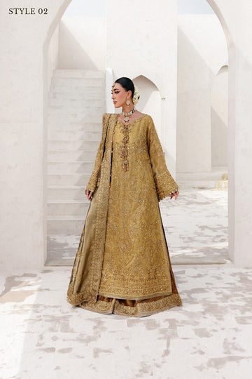 AIK | WEDDING FESTIVE ’25 VOL. 2 - LOOK 10 | STYLE 02 | LONG SHIRT WITH SHARARA