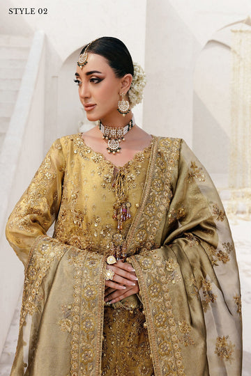 AIK | WEDDING FESTIVE ’25 VOL. 2 - LOOK 10 | STYLE 02 | LONG SHIRT WITH SHARARA