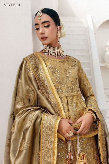 AIK | WEDDING FESTIVE ’25 VOL. 2 - LOOK 10 | STYLE 01 | OPEN FRONT WITH SKIRT