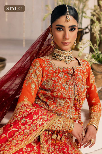 AIK | WEDDING FESTIVE ’26 VOL. 1 - LOOK 05 | STYLE 01 | KOTI KALIDAR WITH CRUSHED FARSHI GHARARA