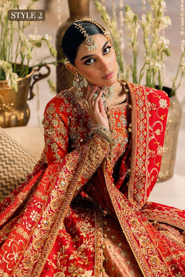 AIK | WEDDING FESTIVE ’26 VOL. 1 - LOOK 05 | STYLE 02 | KALIDAR OPEN FRONT WITH SKIRT