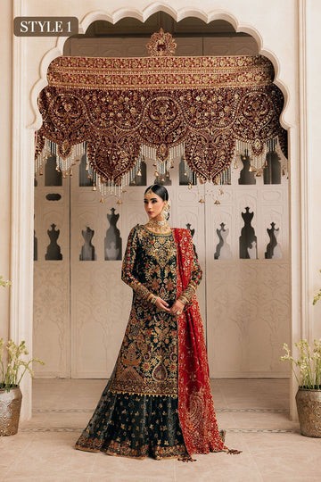 AIK | WEDDING FESTIVE ’26 VOL. 1 - LOOK 06 | STYLE 01 | LONG SHIRT WITH FARSHI GHARARA