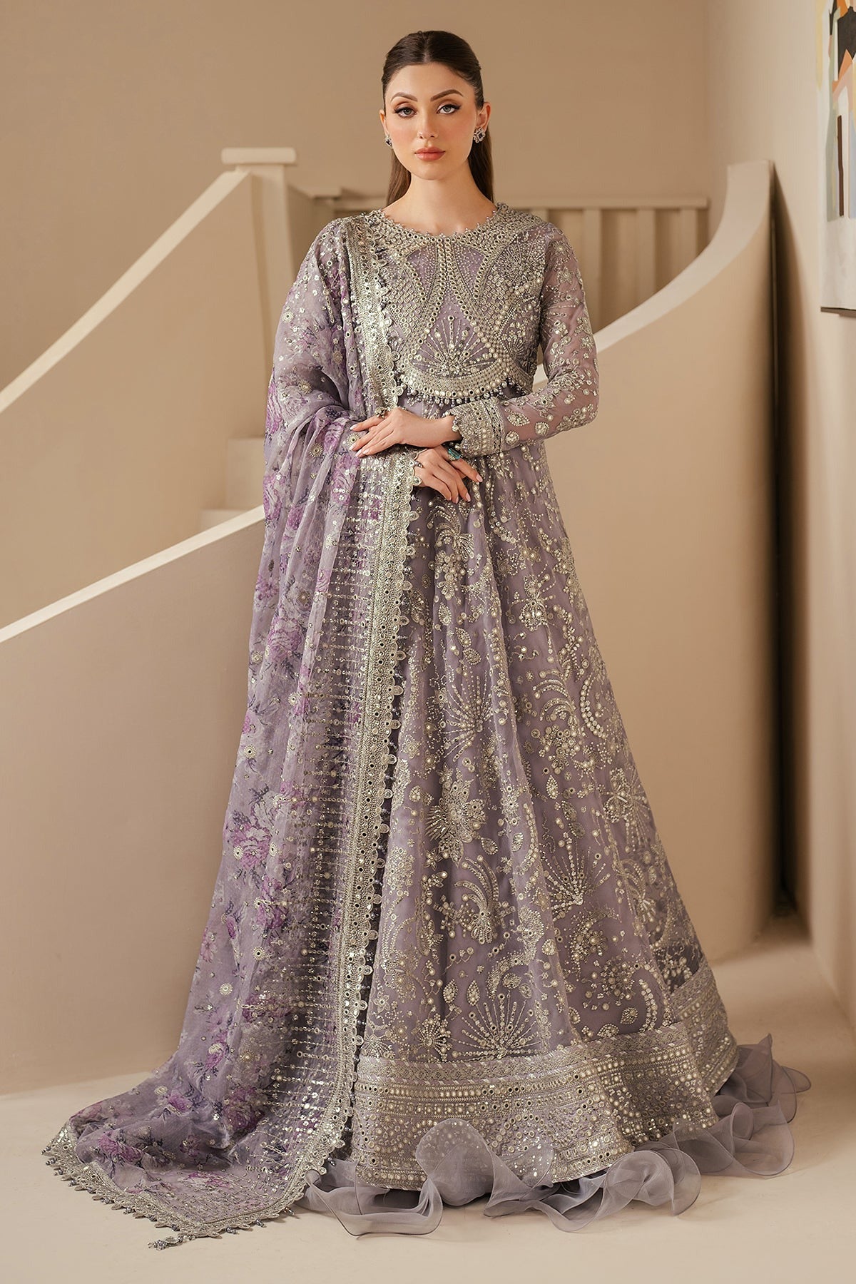 JAZMIN | WEDDING FORMALS'25 | EMBROIDERED CHIFFON WF'25-05