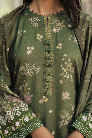 CROSS STITCH | KHADDAR-LINEN-MARINA'25 | WHISPERING PETALS