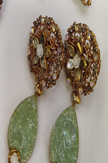 HS | EARRINGS | DESIGN 02 | GREEN