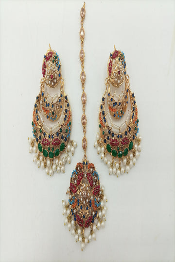HS | JEWELLERY | EARRINGS & MAANG TIKKA