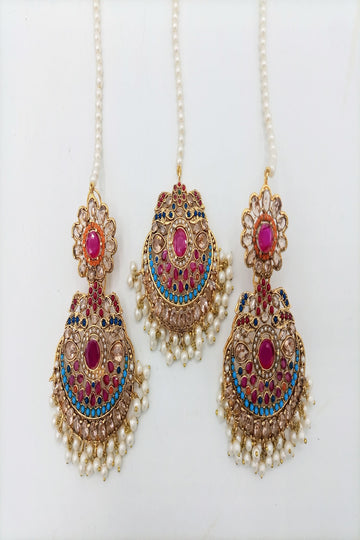 HS | JEWELLERY | EARRINGS & MAANG TIKKA