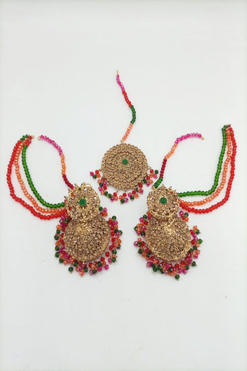HS | JEWELLERY | EARRINGS & MAANG TIKKA
