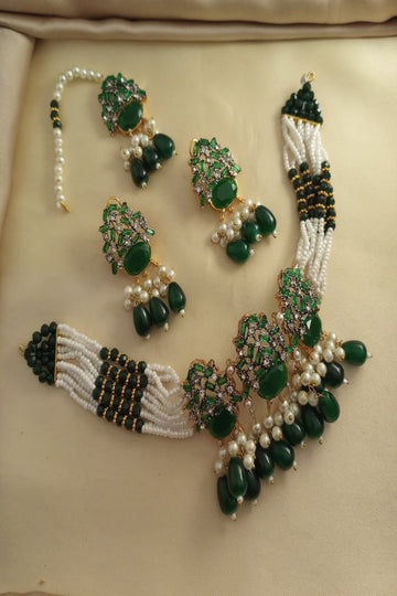 HS | JEWELLERY | GREEN SET