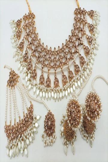 HS | JEWELLERY | SET | GOLD WHITE