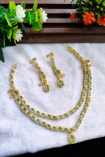 HS | JEWELLERY | SET | GOLDEN GREEN