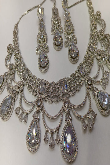 HS | JEWELLERY | SILVER BRIDAL SET