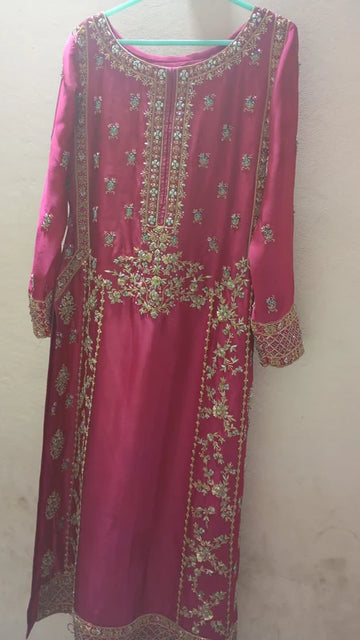 HAFSAH|SANA - INDIAN SILK ENSEMBLE  - AVAILABLE IN ALL COLORS