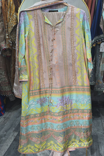 UZMA SHERAZ | 3PC SUIT