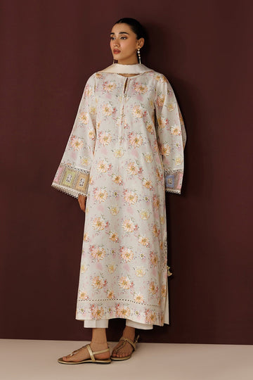 BAROQUE | PRET | EMBROIDERED PRINTED LAWN PR-1260